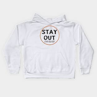 Stay Out Of My Hula Hoop Kids Hoodie